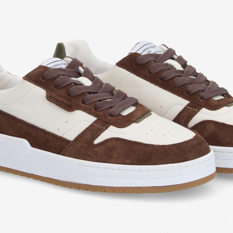 BROOKLYN PREPPY M - NAPPA/SUEDE - BEIGE/BROWN